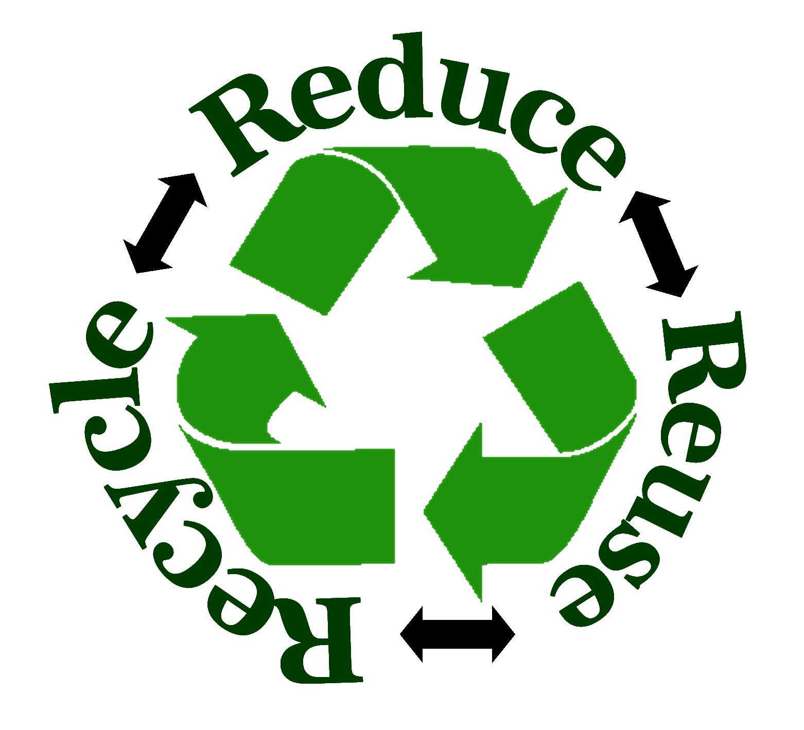reduce, reuse recycle
